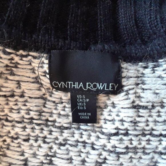 Cynthia Rowley Wool Alpaca Open Cardigan S - Picture 6 of 7